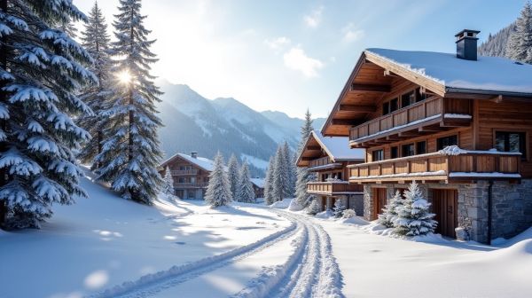Louer un chalet à Courchevel : les périodes qui partent en premier