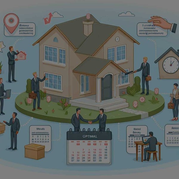 Comment déterminer le moment idéal pour vendre un bien immobilier en location meublée ?